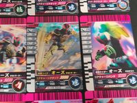 仮面ライダー ガンバライド チョコスナック カード まとめ ヒーロー 仮面ライダーオーズ タカキリバ 仮面ライダーオーズ タトバコンボ 仮面ライダーオーズ タカトラーター 仮面ライダーオーズ プラカワニコンボ 12枚 バンダイ サムネイル 4