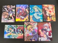 東方雅華乱舞 TRADING CARD カード まとめ キャラクター スペル 水橋パルスィ マウンテン オブ フェイス 風見幽香 霊烏路空 多々良小傘 洩矢諏訪子 十六夜咲夜 7枚 GA3017以外 スペード9-6 GA3017 サムネイル 1