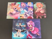 東方雅華乱舞 TRADING CARD カード まとめ おみくじカード(萃吉) 開運おみくじカード(小吉) 伊吹萃香 シンデレラケージ サニーミルク チルノ メルラン プリズムリバー 5枚 GA2001 GA5010 GA6004 サムネイル 1