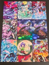 東方雅華乱舞 TRADING CARD カード まとめ おみくじ トレーディング 聖白蓮 上白沢慧音 パチュリー ノーレッジ 古明地さとり 蓬莱山輝夜 水符「河童のポロロッカ」 稗田阿求 宝塔「レイディアントトレジャーガン」 9枚 サムネイル 1