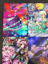 東方雅華乱舞 TRADING CARD カード まとめ おみくじ トレーディング 聖白蓮 上白沢慧音 パチュリー ノーレッジ 古明地さとり 蓬莱山輝夜 水符「河童のポロロッカ」 稗田阿求 宝塔「レイディアントトレジャーガン」 9枚 サムネイル 4