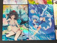 東方雅華乱舞 TRADING CARD カード まとめ 健康長寿 水青の風神少女 氷符「アイシクルフォール」Easy 藤原妹紅 風見幽香 比那名居天子 射命丸文 チルノ リリカ プリズムリバー 6枚 GA6024 GA2006 サムネイル 2