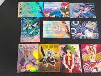 東方雅華乱舞 TRADING CARD カード まとめ 八雲紫 犬走椛 風見幽香 星熊勇儀 東風谷早苗 八雲藍 十六夜咲夜 小野塚小町 雷符「エレキテルの龍宮」 10枚 GA2005 OAB032 GA3064 GA3022 サムネイル 1