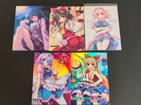 Touhou Gakaranbu Trading Card 6 Cards Lot Japanese Game サムネイル 1
