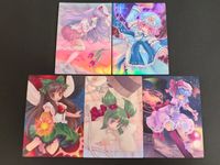 東方雅華乱舞 TRADING CARD カード まとめ 鈴仙 優曇華院 イナバ 西行寺幽々子 霊烏路空 キスメ レミリア スカーレット 5枚 GA6041 GA2008 GA3078 GA5042 Surfersparadise サムネイル 1