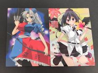 東方Project カード まとめ 射命丸文 レミリア スカーレット 2枚 GA6011 上海アリス幻樂団 Surfersparadise コレクション サムネイル 1