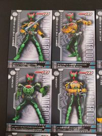 仮面ライダーOOO コレクション カード まとめ コレクション タトバ コンボ 基本形態 タトバ コンボ 光の使者 タトバ コンボ 強靭の飛翔 オーメダル メダジャリバー タキリバ コンボ タカキリバ コンボ タカトラーター 前部 サムネイル 3