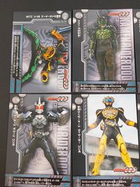 仮面ライダーOOO コレクション カード まとめ コレクション オーズ タジャドルコンボ グリード ウヴァ 仮面ライダーオーズ サゴーゾコンボ 仮面ライダーオーズ ラトラーターコンボ 仮面ライダーオーズ クワガタコンボ 9枚 食玩 サムネイル 3