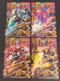 仮面ライダー ガンバライジング カード まとめ 仮面ライダービルド スマホウルフフォーム 仮面ライダービルド ラビットタンクフォーム 仮面ライダービルド フェニックスロボフォーム 仮面ライダーグリス 4枚 PBM-058 バンダイ サムネイル 2