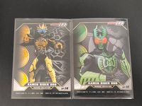 仮面ライダーOOO トレーディングコレクション カード まとめ トレーディングコレクション 仮面ライダーOOO タジャドル コンボ 仮面ライダーOOO サゴーゾ コンボ 2枚 SP14 SP10 エンスカイ トレーディング サムネイル 2