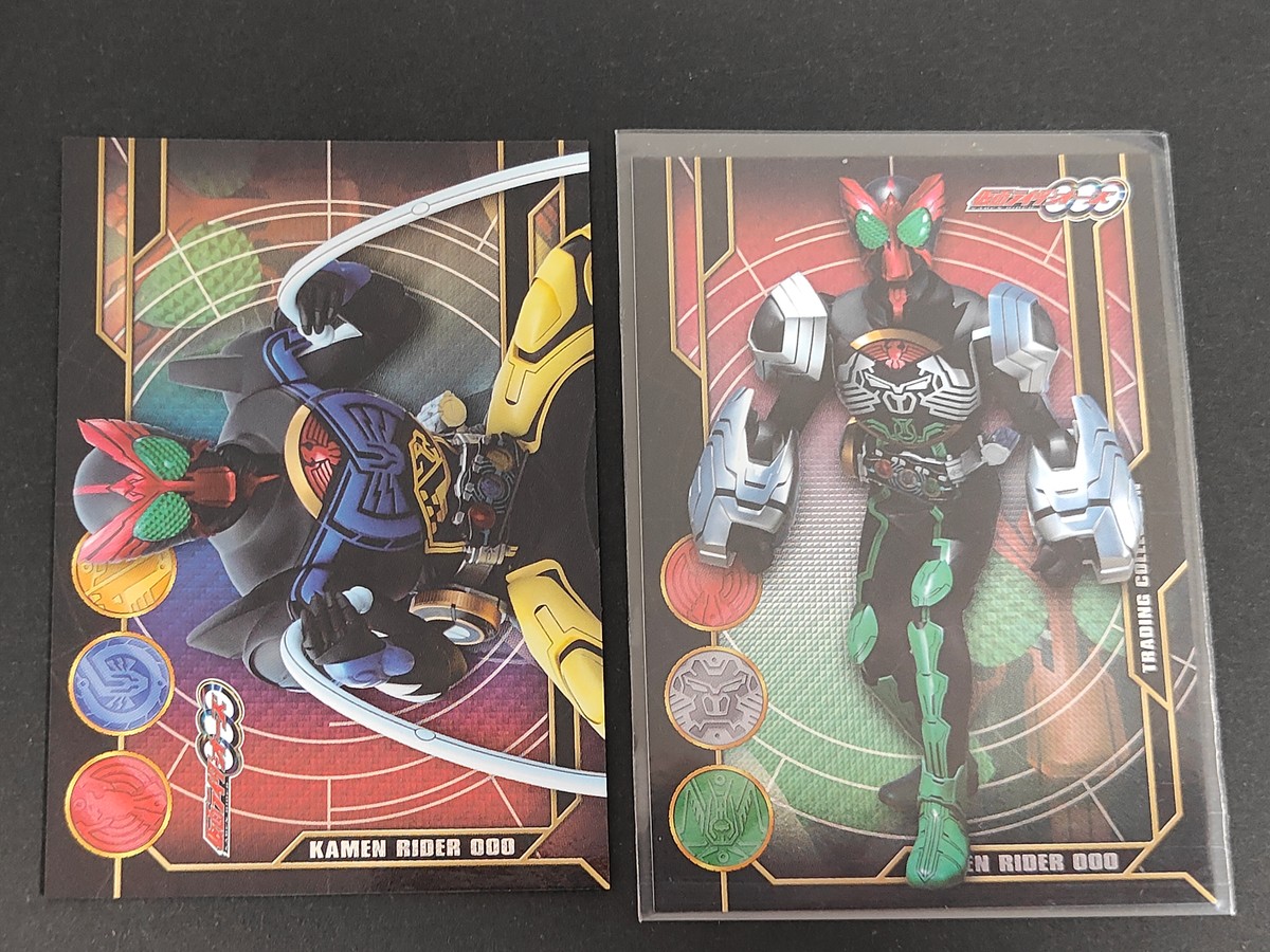 仮面ライダーOOO トレーディングコレクション カード まとめ トレーディングコレクション 仮面ライダーOOO タジャドル コンボ 仮面ライダーOOO サゴーゾ コンボ 2枚 SP32 SP30 エンスカイ トレーディング