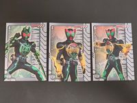 仮面ライダーOOO コレクション カード まとめ コレクション 仮面ライダーOOO サゴーゾコンボ 仮面ライダーOOO タジャドルコンボ 仮面ライダーOOO ラトラーターコンボ 3枚 No.15 No.14 No.13 エンスカイ サムネイル 1