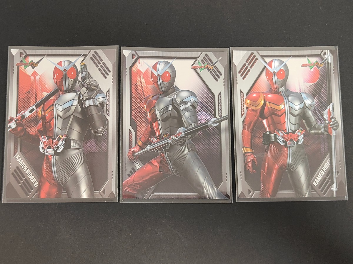 仮面ライダーW トレーディングコレクション カード まとめ トレーディングコレクション 仮面ライダーW ヒートメタル 仮面ライダーW ルナトリガー 仮面ライダーW ヒートトリガー 3枚 SP06 SP05 SP04 エンスカイ