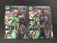 仮面ライダーW トレーディングコレクション カード まとめ トレーディング 仮面ライダーW サイクロンジョーカー 2枚 SP 20 SP 19 エンスカイ 食玩トレーディング サムネイル 2