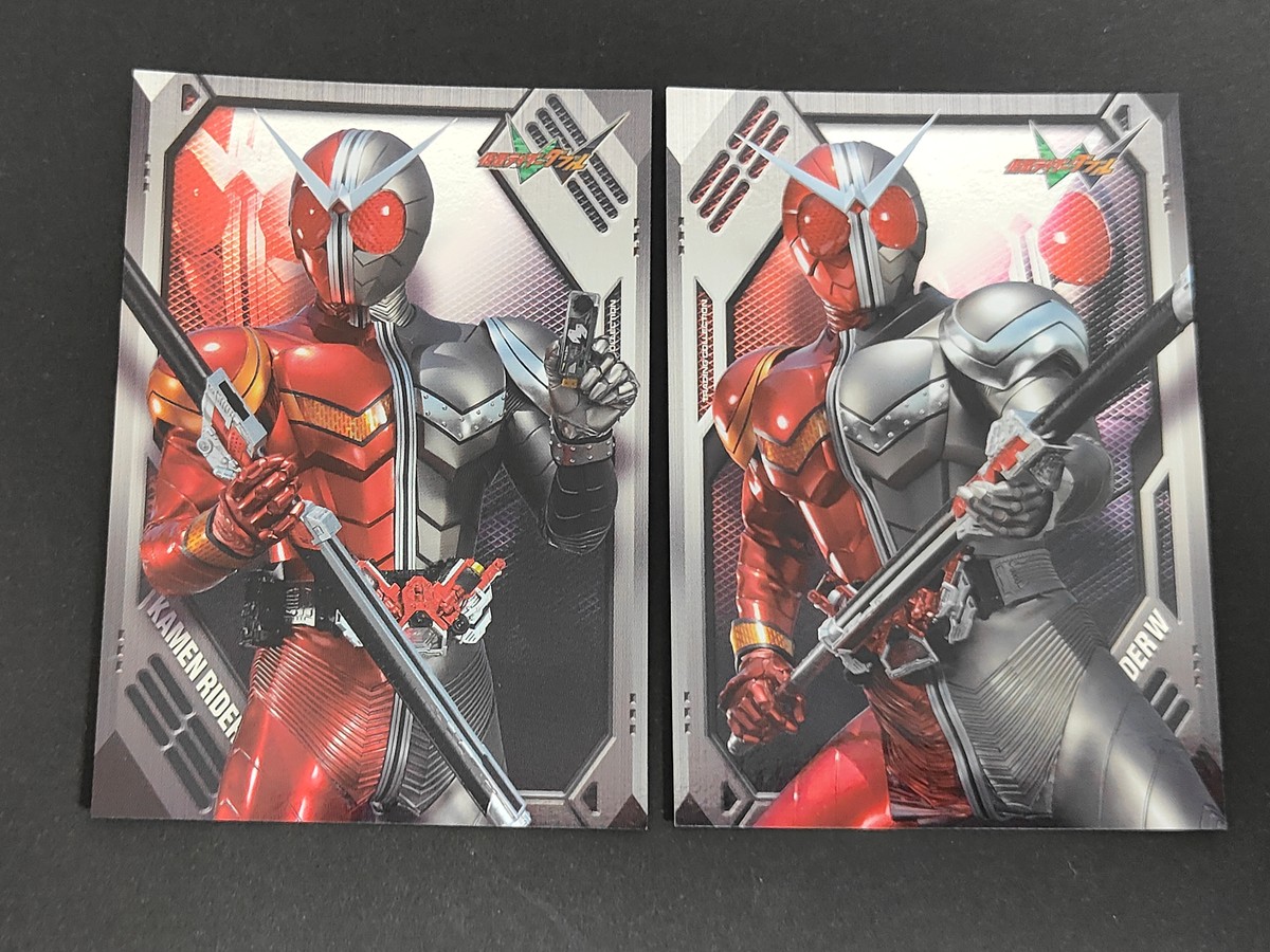 仮面ライダーW トレーディングコレクション カード まとめ 仮面ライダーW 2枚 SP22 SP21 エンスカイ 食玩トレーディング