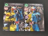 仮面ライダーW トレーディングコレクション カード まとめ 仮面ライダーW 2枚 SP-24 SP-23 エンスカイ 食玩トレーディング サムネイル 2