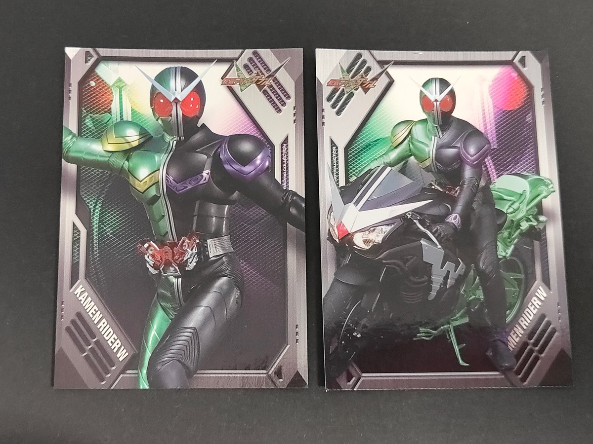 仮面ライダーW トレーディングコレクション カード まとめ 仮面ライダーW 2枚 SP37 SP36 エンスカイ 食玩トレーディング