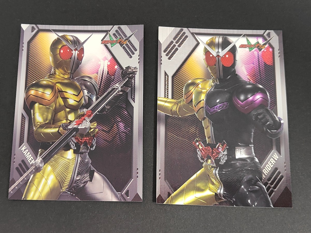 仮面ライダーW トレーディングコレクション カード まとめ トレーディング 仮面ライダーW ルナトリガー 仮面ライダーW ルナジョーカー 2枚 SP 45 SP 44 エンスカイ 食玩トレーディング