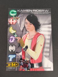 仮面ライダーW トレーディングコレクション 菅田将暉 カード 園咲琉兵衛 トレカ SP 54 SP エンスカイ トレーディング サムネイル 2