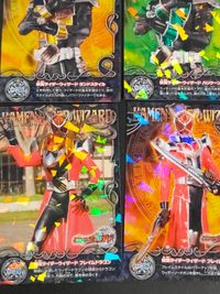 仮面ライダーウィザード カード まとめ キャラクター 仮面ライダーウィザード フレイムスタイル ストライクウィザード 仮面ライダーウィザード ウォータースタイル 仮面ライダーウィザード ハリケーンスタイル 9枚 No.31 食玩 サムネイル 4