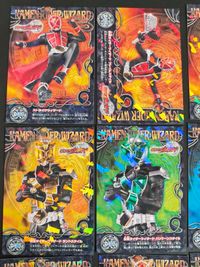 仮面ライダーウィザード カード まとめ キャラクター 仮面ライダーウィザード フレイムスタイル ストライクウィザード 仮面ライダーウィザード ウォータースタイル 仮面ライダーウィザード ハリケーンスタイル 9枚 No.31 食玩 サムネイル 3