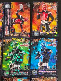 仮面ライダーウィザード カード まとめ キャラクター 仮面ライダーウィザード フレイムスタイル ストライクウィザード 仮面ライダーウィザード ウォータースタイル 仮面ライダーウィザード ハリケーンスタイル 9枚 No.31 食玩 サムネイル 2