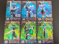 仮面ライダーウィザード カード まとめ ホログラム ウォータードラゴン ハリケーンドラゴン 6枚 No.40 No.41 No.42 No.43 No.44 No.45 バンダイ 食玩 ウエハース サムネイル 1