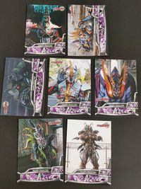仮面ライダー ウィザード カード まとめ トレーディングコレクション ノーム グレムリン シャドーリザー ヴァルキリー ガーゴイル ヒドラ マンティコア 7枚 No.48 No.47 No.51 No.50 No.49 No.53 サムネイル 1