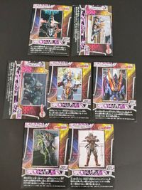 仮面ライダー ウィザード カード まとめ トレーディングコレクション ノーム グレムリン シャドーリザー ヴァルキリー ガーゴイル ヒドラ マンティコア 7枚 No.48 No.47 No.51 No.50 No.49 No.53 サムネイル 2