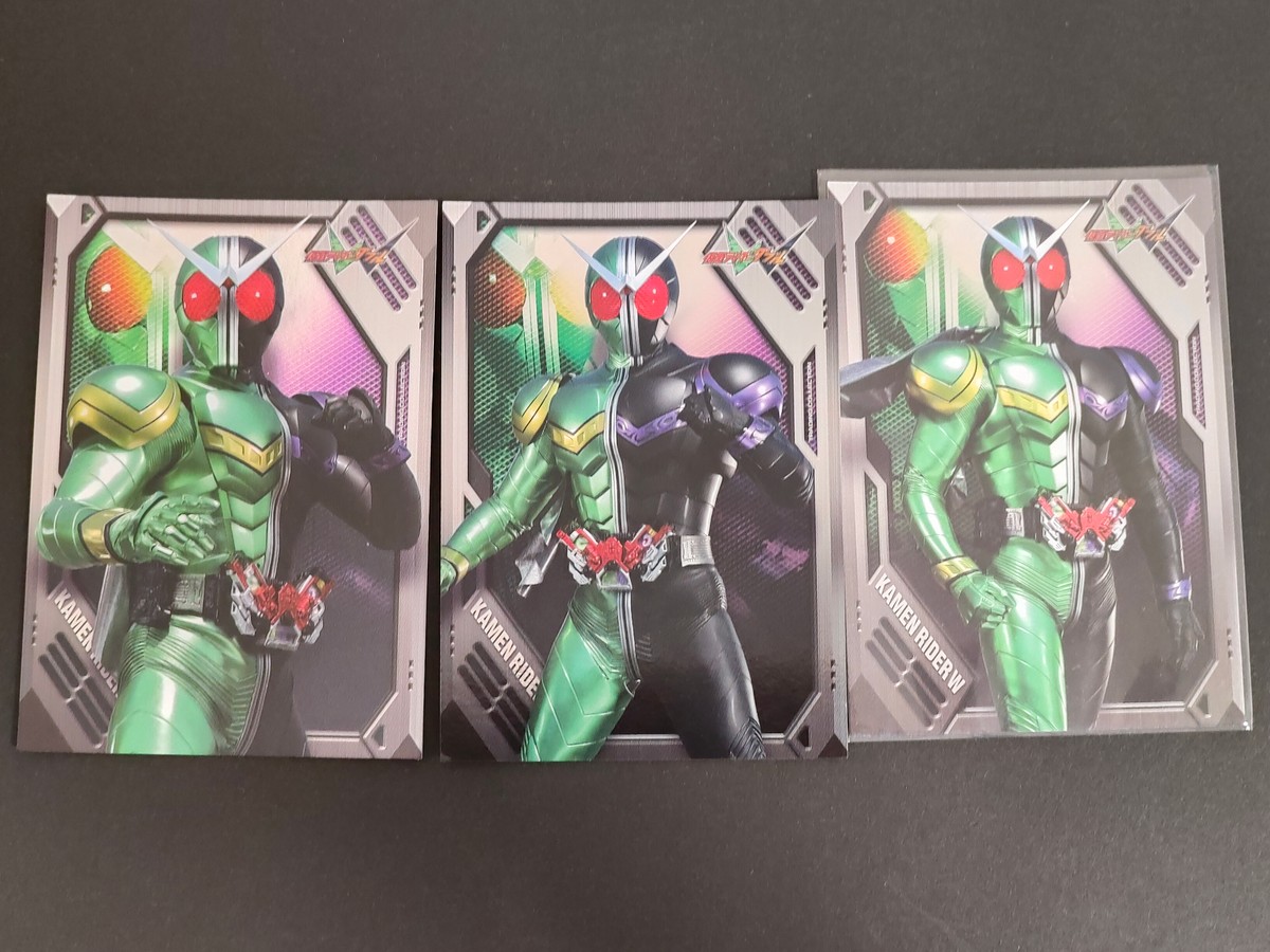 仮面ライダーW トレーディングコレクション カード まとめ 仮面ライダーW サイクロンジョーカー 3枚 SP20 SP19 SP01 エンスカイ トレーディングカード 食玩