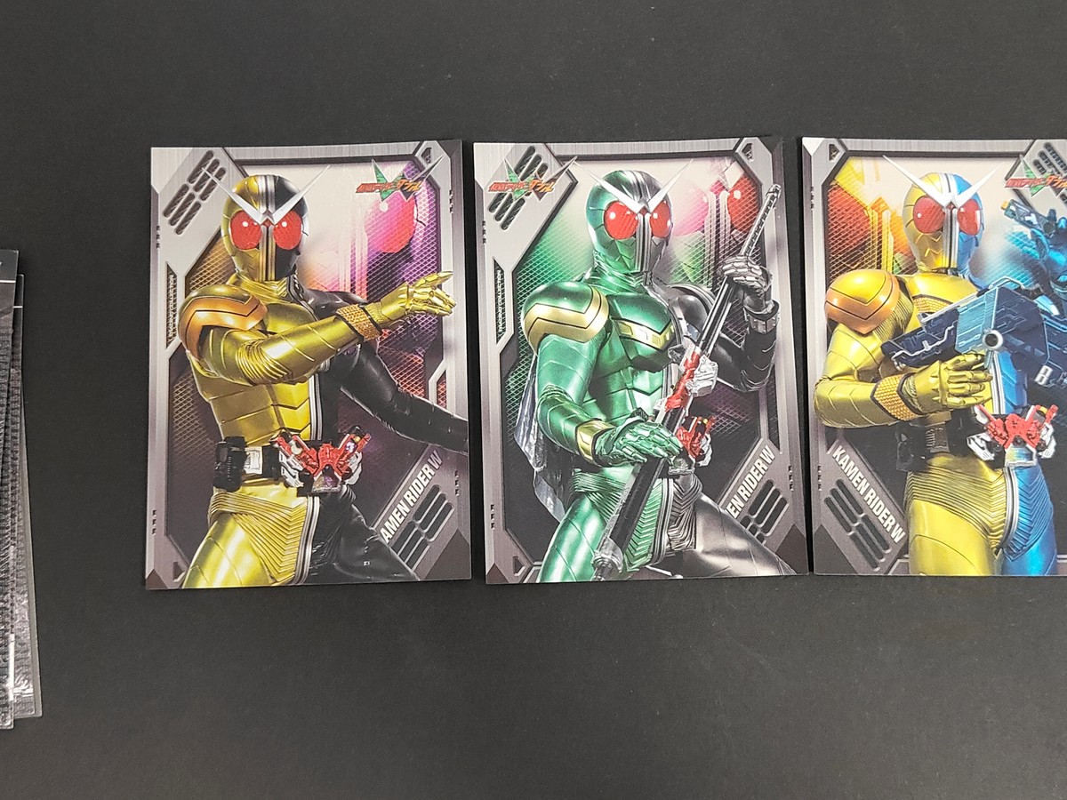仮面ライダーW トレーディングコレクション カード まとめ トレーディング 仮面ライダーW ヒートゴールド 仮面ライダーW サイクロンジョーカー 仮面ライダーW ルナトリガー 3枚 SP29 SP26 SP24 エンスカイ