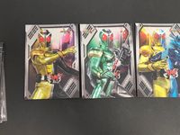 仮面ライダーW トレーディングコレクション カード まとめ トレーディング 仮面ライダーW ヒートゴールド 仮面ライダーW サイクロンジョーカー 仮面ライダーW ルナトリガー 3枚 SP29 SP26 SP24 エンスカイ サムネイル 1
