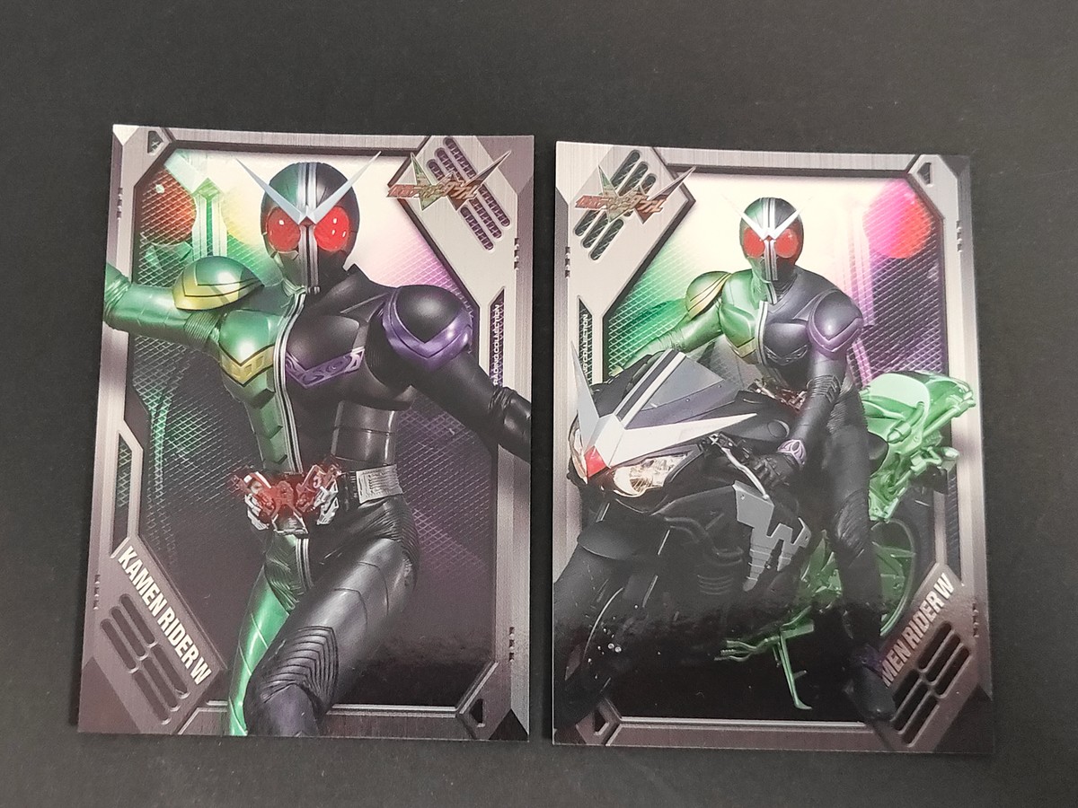 仮面ライダーW トレーディングコレクション カード まとめ トレーディング 仮面ライダーW 2枚 SP37 SP36 エンスカイ 食玩トレーディング