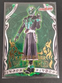 仮面ライダーウィザード トレーディングコレクション 箔押し カード 仮面ライダーウィザード ハリケーンスタイル トレカ No.07 エンスカイ トレーディング サムネイル 1