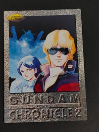 Gundam Chronicle 2 Card #7 Char Emma Z Gundam Carddass Japanese Anime サムネイル 1