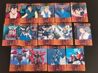 ガンダムX 機動戦士ガンダム AFTER WAR GUNDAM X カード まとめ キャラクター メカ シャギア フロスト ロイベア ロイ ウィッツ スー ジャミル ニート ガロード ラン Gファルコン オルバ フロスト 14枚 サムネイル 1
