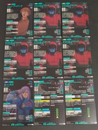 機動戦士ガンダム アーセナルベース カード まとめ パイロット モビルスーツ イーノ アッバーブ クワトロ バジーナ ル ルカ MSN-00100 百式 9枚 バンダイ TCG サムネイル 3