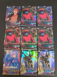 機動戦士ガンダム アーセナルベース カード まとめ パイロット モビルスーツ イーノ アッバーブ クワトロ バジーナ ル ルカ MSN-00100 百式 9枚 バンダイ TCG サムネイル 1