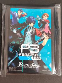 Battle Spirits Persona 3 Reload Card Sleeve Set Sealed Japanese Game