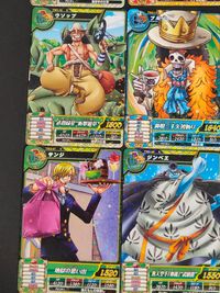 ワンピース ONE PIECE トレジャーラリー カード まとめ TRレジャー STレア EXエクストラ ウソップ アイン ネプチューン ブルック サンジ ジンベエ フランキー将軍 9枚 TWS-06 TW1-50 TW5-35 サムネイル 3