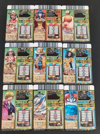 ワンピース ONE PIECE トレジャーラリー カード まとめ TRレジャー STレア EXエクストラ ウソップ アイン ネプチューン ブルック サンジ ジンベエ フランキー将軍 9枚 TWS-06 TW1-50 TW5-35 サムネイル 6