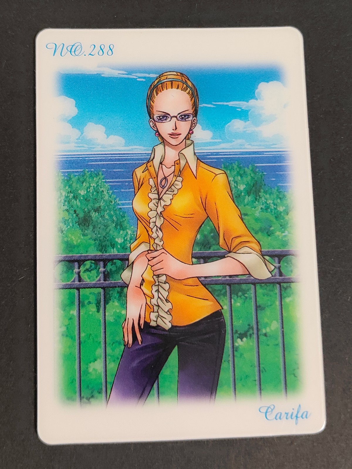ワンピース ONE PIECE カード カリファ トレカ No.288 バンダイ 食玩 アニメカード CP9