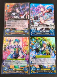 FEサイファ ファイアーエムブレム サイファ カード まとめ 上級職 ソードマスター 固定職 踊り子 上級職 ミラージュマスター サイリ オリヴィエ 弓弦エレオノーラ 4枚 B12-061R B01-083R S06-005ST+ サムネイル 1