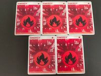 Pokemon Fire Energy Card 5 Cards Lot 011/015 013/015 014/015 Japanese サムネイル 1