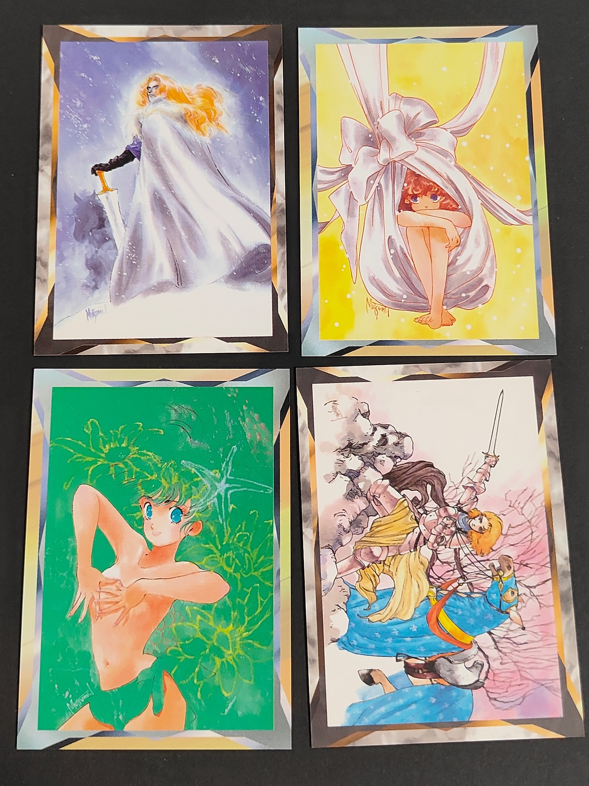 いのまたむつみ MUTSUMI INOMATA ILLUSTRATION CARD カード まとめ イラスト ミーハー英雄伝 みかんSTORY おどるペパーミント みかんSTORY みのむしみかん 4枚 61 52 53 62