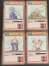 ガンガンバーサス GANGAN VERSUS カード まとめ キャラクター ジェンド ナドゥ エスト カイ 4枚 C-030 C-031 C-028 C-029 エニックス サムネイル 1