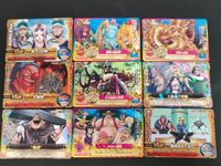 ワンピース ONE PIECE アーケードゲーム カード まとめ キャノン エクストラ スーパー 黒ヤリの陣 猛獣の総攻撃 深海の悪魔 大脱獄 巨大昆虫の突撃 ヒルルクの桜 怪僧 ニセモノ集団 最高のもてなし 9枚 バンダイ サムネイル 1