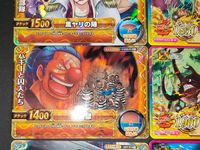 ワンピース ONE PIECE アーケードゲーム カード まとめ キャノン エクストラ スーパー 黒ヤリの陣 猛獣の総攻撃 深海の悪魔 大脱獄 巨大昆虫の突撃 ヒルルクの桜 怪僧 ニセモノ集団 最高のもてなし 9枚 バンダイ サムネイル 5