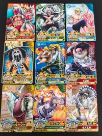 ワンピース ONE PIECE Figure Card Match カード まとめ クルー フランキー シルバーズ レイリー サンジ ブルック バンダー デッケン九世 ホーディ ジョーンズ ゼフ パール ギン 9枚 IC2-22 サムネイル 1