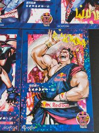 SF6 ストリートファイター6 Red Bull BC One コラボ カード まとめ キャラクター ジェイミー リュウ エレナ 春麗 ルーク マリサ エドモンド本田 7枚 カプコン コラボ サムネイル 3